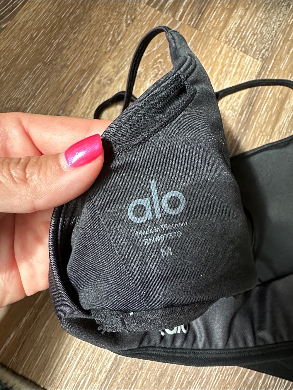 Black Strappy Bralette - Women Intimates & Sleepwear - Picture 7 of 7